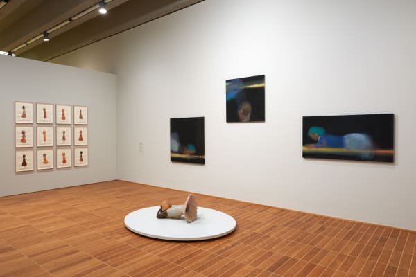 Installation view, Leiko Ikemura: Toward New Seas, Kunstmuseum Basel, Basel, Switzerland, 2019, Photo: Martin Bühler