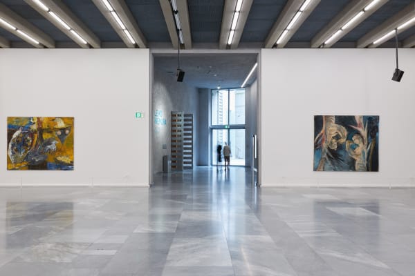 Installation view, Leiko Ikemura: Toward New Seas, Kunstmuseum Basel, Basel, Switzerland, 2019, Photo: Martin Bühler