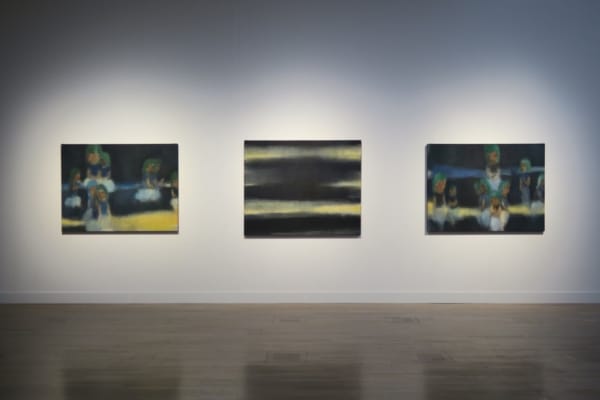 Installation view, Leiko Ikemura: Our Planet – Earth & Stars, The National Art Center, Tokyo, Japan, 2019