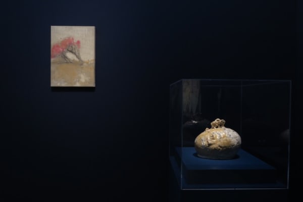 Installation view, Leiko Ikemura: Our Planet – Earth & Stars, The National Art Center, Tokyo, Japan, 2019