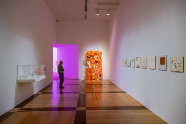 Installation view, Melanie Smith: Farce and Artifice, MARCO Museo de Arte Contemporáneo de Monterrey, Monterrey, Mexico, 2020