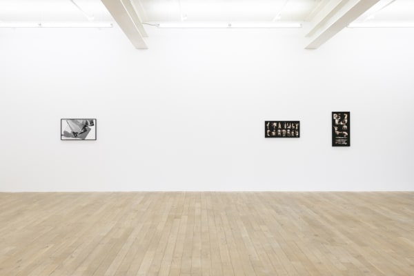 Installation view, Artur Zmijewski: Against, Galerie Peter Kilchmann, Zahnradstrasse, Zurich, Switzerland, 2023, Photo: Sebastian Schaub