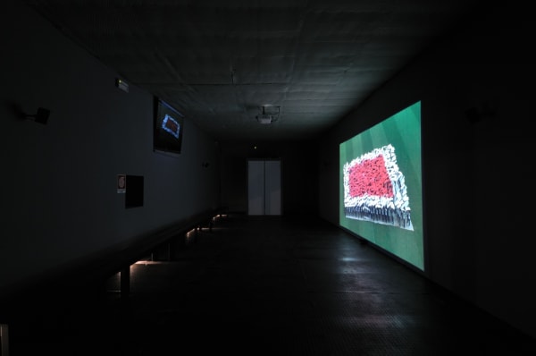 Installation view, Melanie Smith: Red Square Impossible Pink, 54th Venice Biennale, Mexican Pavilion, Venice, Italy, 2011