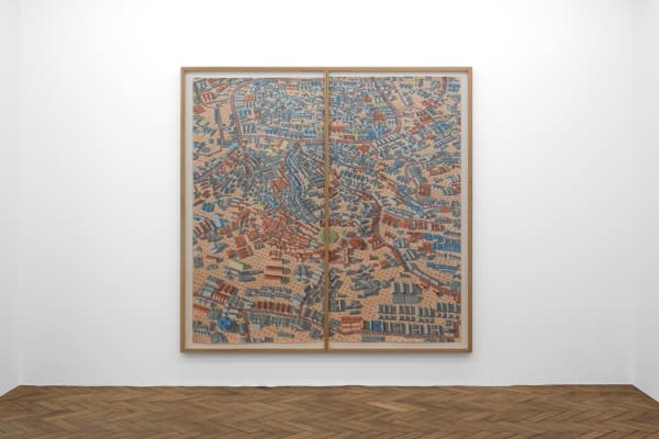 Dagoberto Rodríguez, Solar Storm, Installation view, Galerie Peter Kilchmann, Paris, France, 2023, Photo: Sebastian Schaub