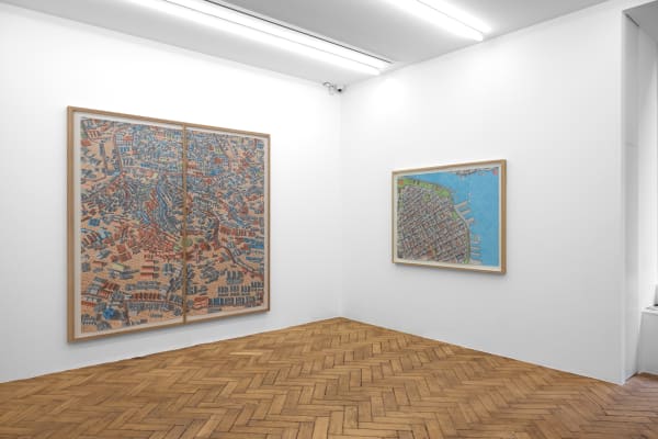 Dagoberto Rodríguez, Solar Storm, Installation view, Galerie Peter Kilchmann, Paris, France, 2023, Photo: Sebastian Schaub