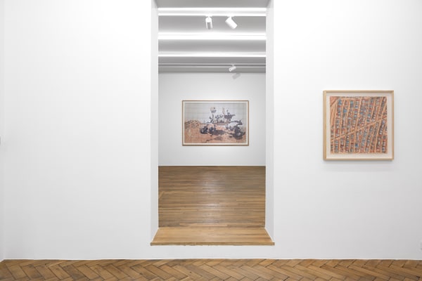 Dagoberto Rodríguez, Solar Storm, Installation view, Galerie Peter Kilchmann, Paris, France, 2023, Photo: Sebastian Schaub