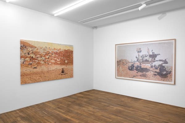 Dagoberto Rodríguez, Solar Storm, Installation view, Galerie Peter Kilchmann, Paris, France, 2023, Photo: Sebastian Schaub