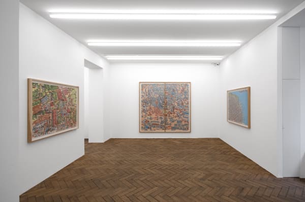 Dagoberto Rodríguez, Solar Storm, Installation view, Galerie Peter Kilchmann, Paris, France, 2023, Photo: Sebastian Schaub