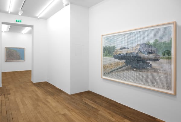 Dagoberto Rodríguez, Solar Storm, Installation view, Galerie Peter Kilchmann, Paris, France, 2023, Photo: Sebastian Schaub