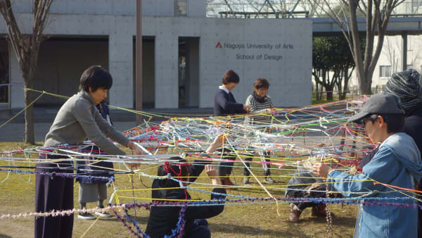Installation view, João Modé: Projeto Rede, Aichi Triennial, Nagoya, Okazaki e Toyokashi, Japan, 2016