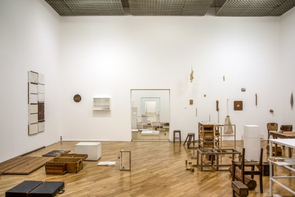 Installation view, Fernanda Gomes, Pinacoteca, Sao Paulo, Brazil, 2019