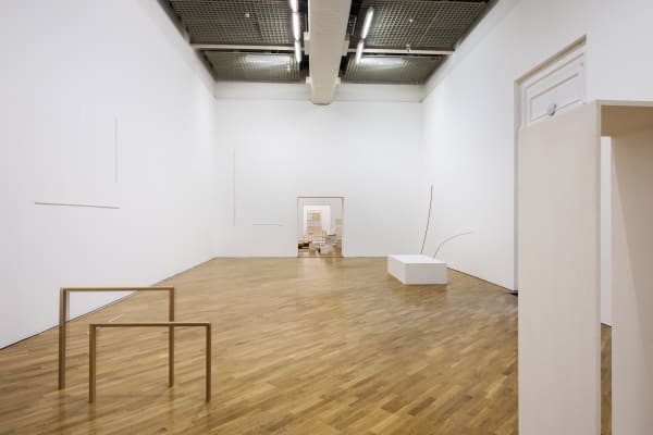 Installation view, Fernanda Gomes, Pinacoteca, Sao Paulo, Brazil, 2019