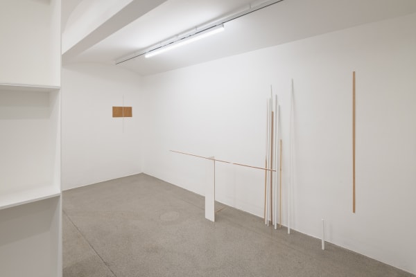 Installation view, Fernanda Gomes, Secession, Vienna Secession, Vienna, Austria, 2019, cur. Jeanette Patcher