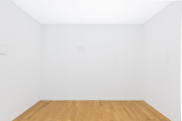 Installation view, BRAZIL. Knife in the Flesh: Fernanda Gomes, PAC Padiglione d’Arte Contemporanea, Milan, Italy, 2018