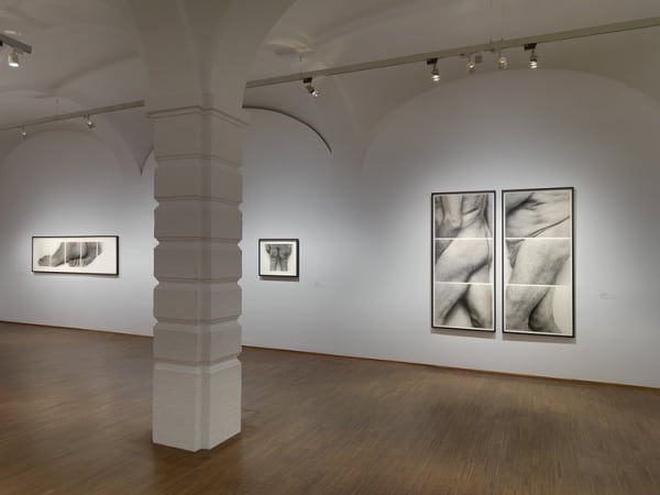 Installation view, John Coplans: The Body as Protest, Albertina, Vienna, Austria, 2012