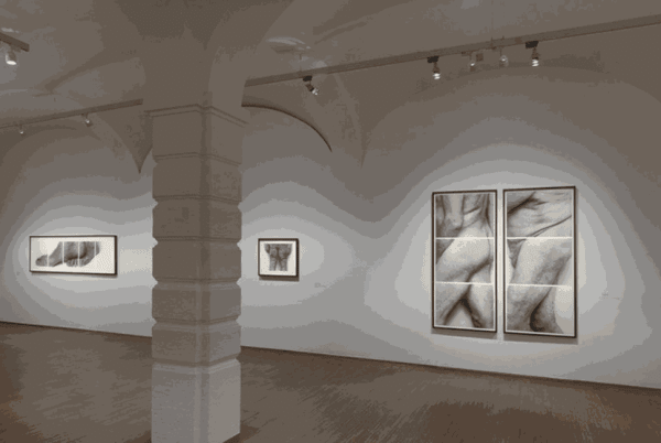 Installation view, John Coplans: The Body as Protest, Albertina, Vienna, Austria, 2012
