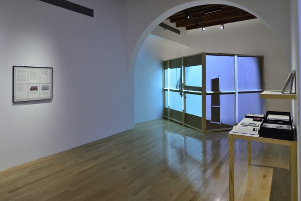 Installation view, Tercerunquinto: Obra Inconclusa, Museo Amparo, Puebla, Mexico, 2018