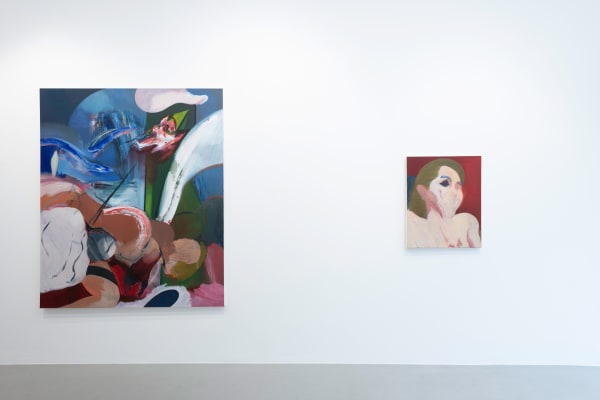 Installation view, Everything I do has an underlying political question, Galerie Peter Kilchmann, Rämistrasse, Zurich, Switzerland, 2022