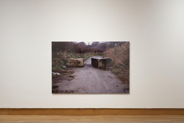 Installation view, Willie Doherty: WHERE, Ulster Museum, Belfast, Northern Ireland, 2021