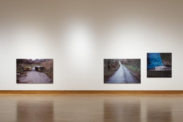 Installation view, Willie Doherty: WHERE, Ulster Museum, Belfast, Northern Ireland, 2021