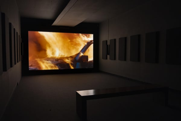 Installation view, Willie Doherty: WHERE, Ulster Museum, Belfast, Northern Ireland, 2021