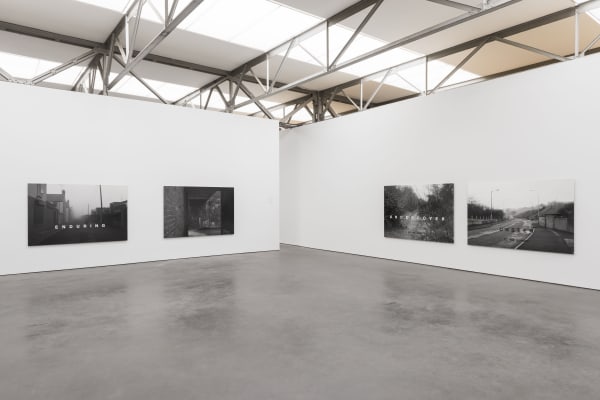 Installation view, Willie Doherty: Unseen, De Pont Foundation for Contemporary Art, Tilburg, Netherlands, 2014