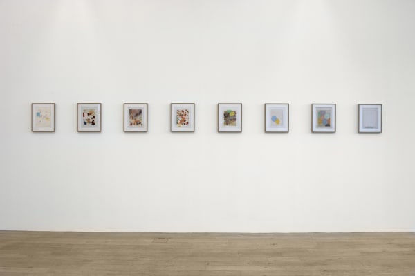 Installation view, Three Statements in Painting: Francis Alÿs, Galerie Peter Kilchmann, Zurich, Switzerland, 2011