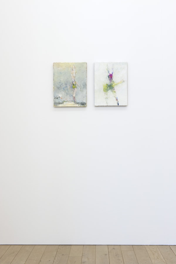 Installation view, Three Statements in Painting: Valérie Favre, Galerie Peter Kilchmann, Zurich, Switzerland, 2011