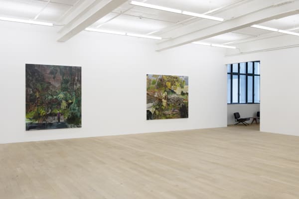 Installation view, Hernan Bas: Perinnial affairs, Galerie Peter Kilchmann, Zurich, Switzerland, 2011, Photo: Sebastian Schaub