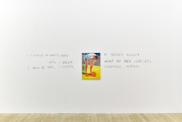 Installation view, Marc Bauer: Project on the occasion of the Prix Meret Oppenheim 2020, Galerie Peter Kilchmann, Zurich, Switzerland, 2020, Photo: Sebastian Schaub