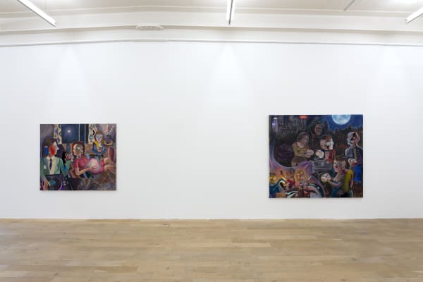 Installation view, Armin Boehm: Involution, Galerie Peter Kilchmann, Zurich, Switzerland, 2018, Photo: Sebastian Schaub