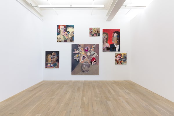 Installation view, Armin Boehm: Involution, Galerie Peter Kilchmann, Zurich, Switzerland, 2018, Photo: Sebastian Schaub