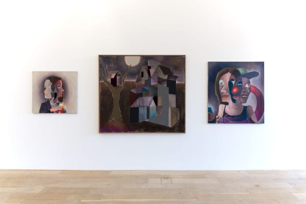 Installation view, Armin Boehm: Involution, Galerie Peter Kilchmann, Zurich, Switzerland, 2018, Photo: Sebastian Schaub