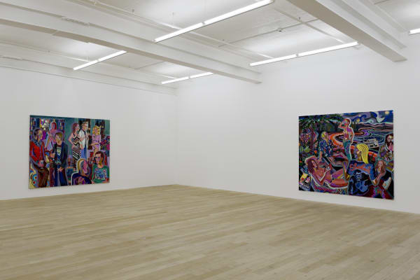 Installation view, Armin Boehm: Inutile Éternité, Galerie Peter Kilchmann, Zurich, Switzerland, 2014, Photo: Sebastian Schaub