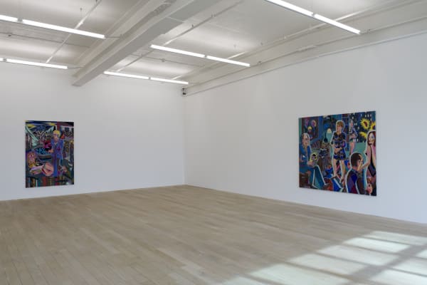 Installation view, Armin Boehm: Inutile Éternité, Galerie Peter Kilchmann, Zurich, Switzerland, 2014, Photo: Sebastian Schaub