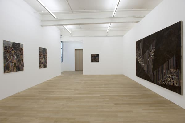 Installation view, I give the name violence to a boldness lying idle and enamored of danger: Armin Boehm, Galerie Peter Kilchmann, Zurich, Switzerland, 2012, Photo: Sebastian Schaub