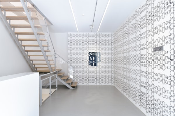 Installation view, Monica Bonvicini: No Rest, Galerie Peter Kilchmann, Zurich, Switzerland, 2021, Photo: Sebastian Schaub