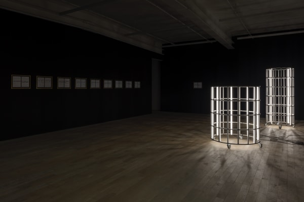 Installation view, Monica Bonvicini: bind me! torture me!, Galerie Peter Kilchmann, Zurich, Switzerland, 2019, Photo: Andrea Rossetti