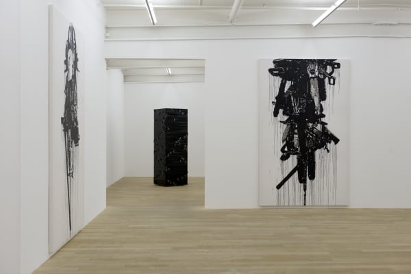 Installation view, Monica Bonvicini: Forget All Instructions, Galerie Petere Kilchmann, Zurich, Switzerland, 2015, Photo: Sebastian Schaub