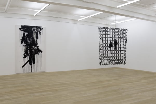 Installation view, Monica Bonvicini: Forget All Instructions, Galerie Petere Kilchmann, Zurich, Switzerland, 2015, Photo: Sebastian Schaub