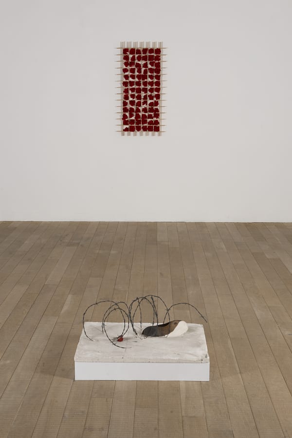 Installation view, Vlassis Caniaris, Galerie Peter Kilchmann, Zurich, Switzerland, 2016, Photo: Sebastian Schaub