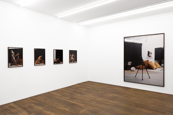 Installation view, Paul Mpagi Sepuya: Lustrer, Galerie Peter Kilchmann, Zurich, Switzerland, 2023, Photo: Axel Fried