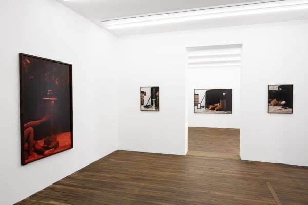 Installation view, Paul Mpagi Sepuya: Lustrer, Galerie Peter Kilchmann, Zurich, Switzerland, 2023, Photo: Axel Fried