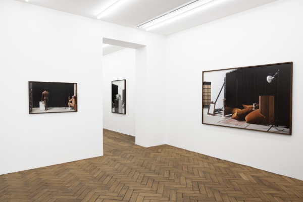 Installation view, Paul Mpagi Sepuya: Lustrer, Galerie Peter Kilchmann, Zurich, Switzerland, 2023, Photo: Axel Fried