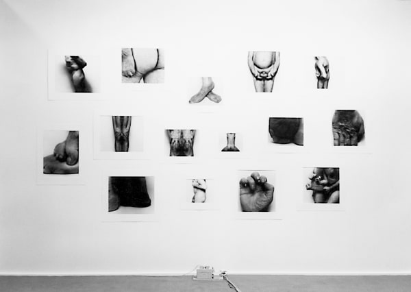 Installation view, John Coplans, Galerie Peter Kilchmann, Hardturmstrasse, Zurich, Switzerland, 1993