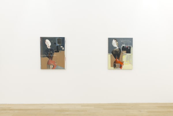 Installation view, Valérie Favre: Make-up, Galerie Peter Kilchmann, Zurich, Switzerland, 2017, Photo: Sebastian Schaub