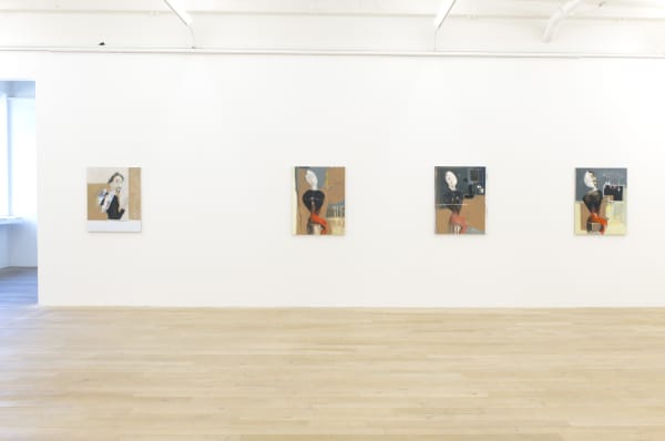 Installation view, Valérie Favre: Make-up, Galerie Peter Kilchmann, Zurich, Switzerland, 2017, Photo: Sebastian Schaub