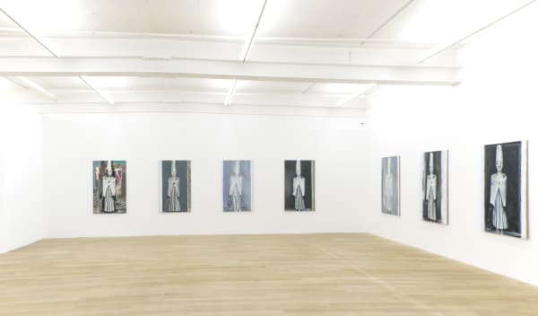 Installation view, Valérie Favre: Make-up, Galerie Peter Kilchmann, Zurich, Switzerland, 2017, Photo: Sebastian Schaub