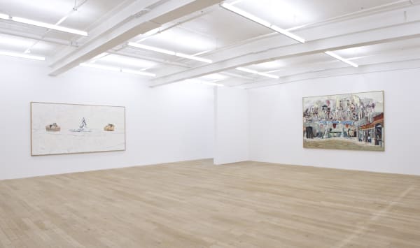 Installation view, Marc-Antoine Fehr: Nocturne, Galerie Peter Kilchmann, Zurich, Switzerland, 2017, Photo: Sebastian Schaub