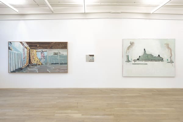 Installation view, Marc-Antoine Fehr: Les Adieux, Galerie Peter Kilchmann, Zurich, Switzerland, 2019, Photo: Sebastian Schaub